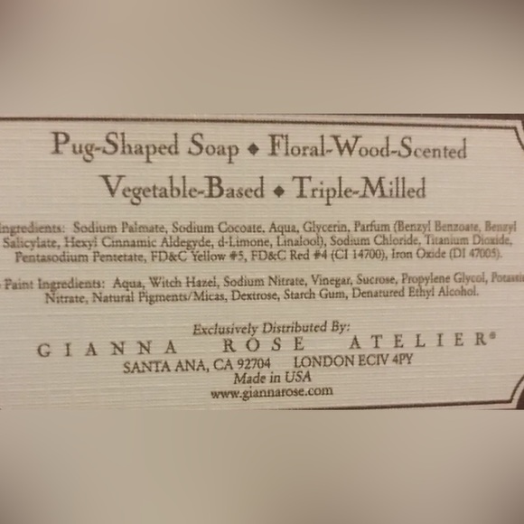 Gianna Rose Atelier Pug shaped decorative soap - Picture 7 of 7